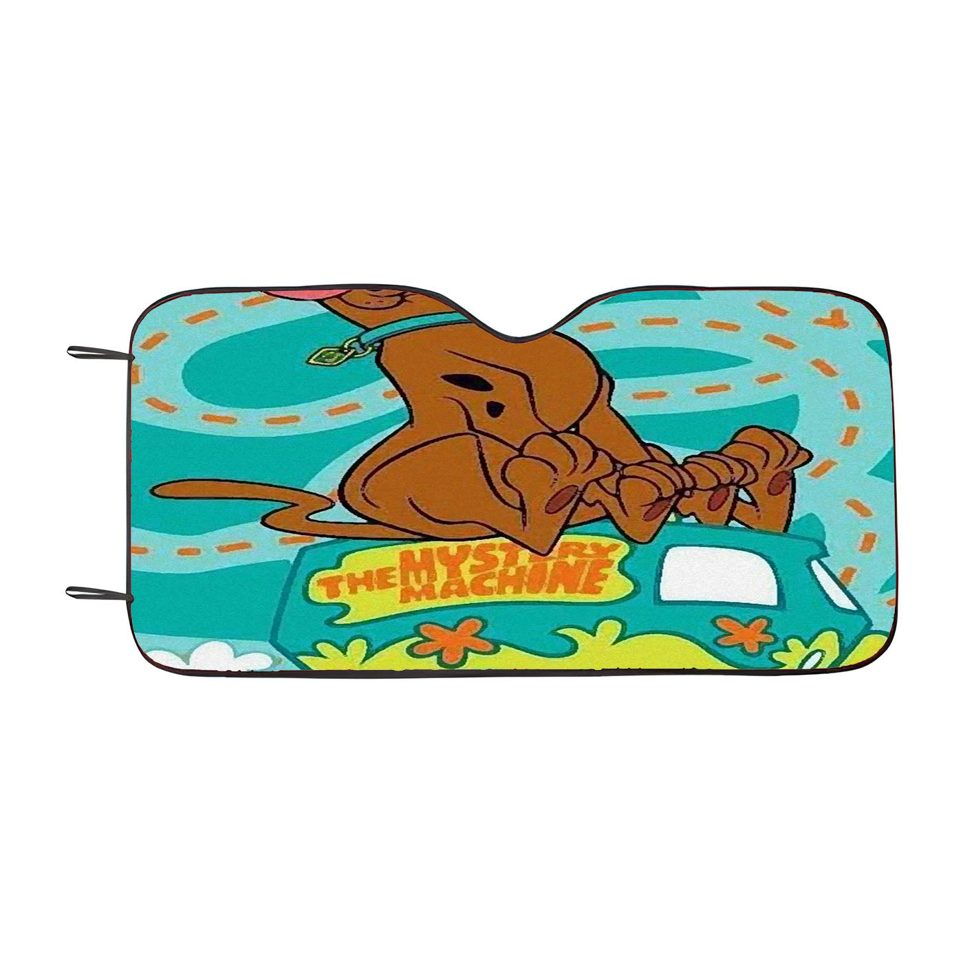 Scooby Doo And Mystery Machine Car Auto Sun Shade Windshield Cover