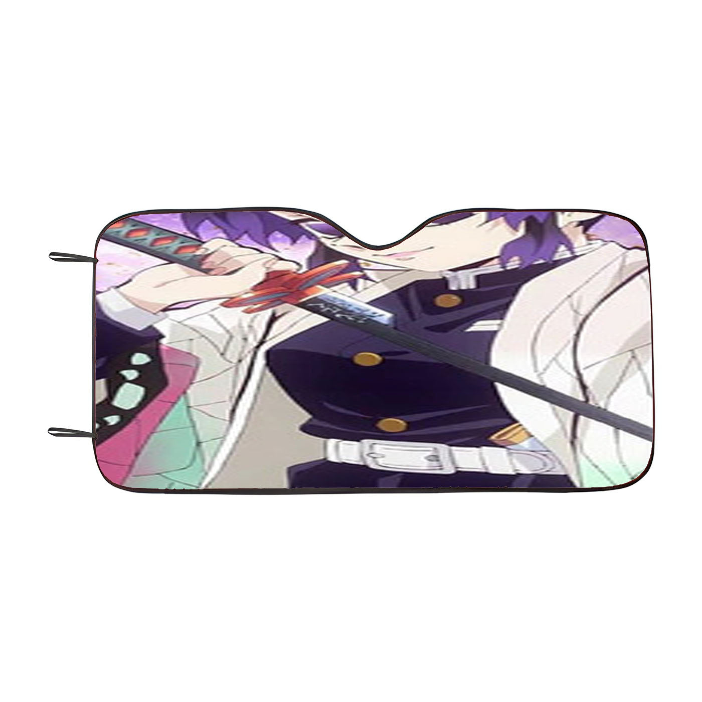 Shinobu Kocho Demon Slayer Anime Car Auto Sun Shade Windshield Cover