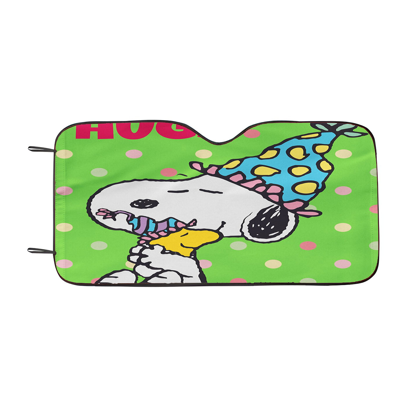 Snoopy Birthday 2 Car Auto Sun Shade Windshield Cover