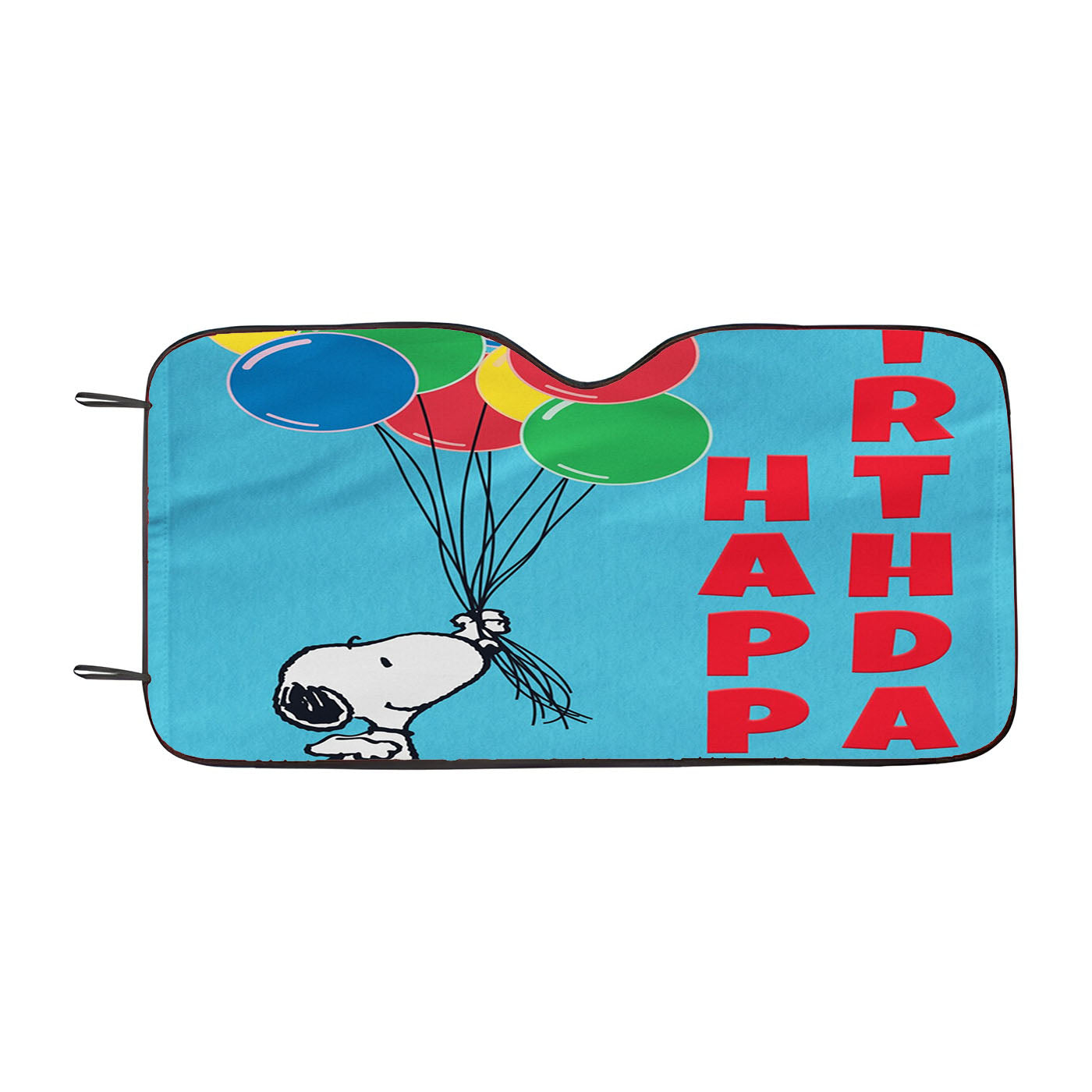 Snoopy Birthday Car Auto Sun Shade Windshield Cover