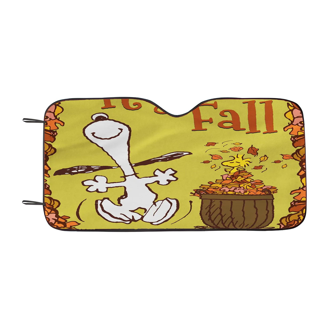 Snoopy Fall Outdoor Car Auto Sun Shade Windshield Cover