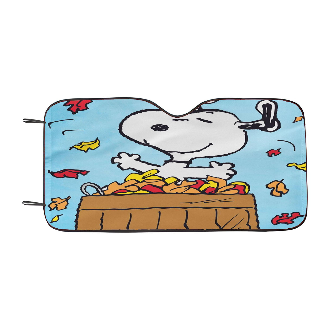Snoopy Fall Car Auto Sun Shade Windshield Cover