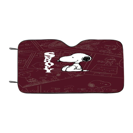 Snoopy Peanuts Easter Car Auto Sun Shade Windshield Cover