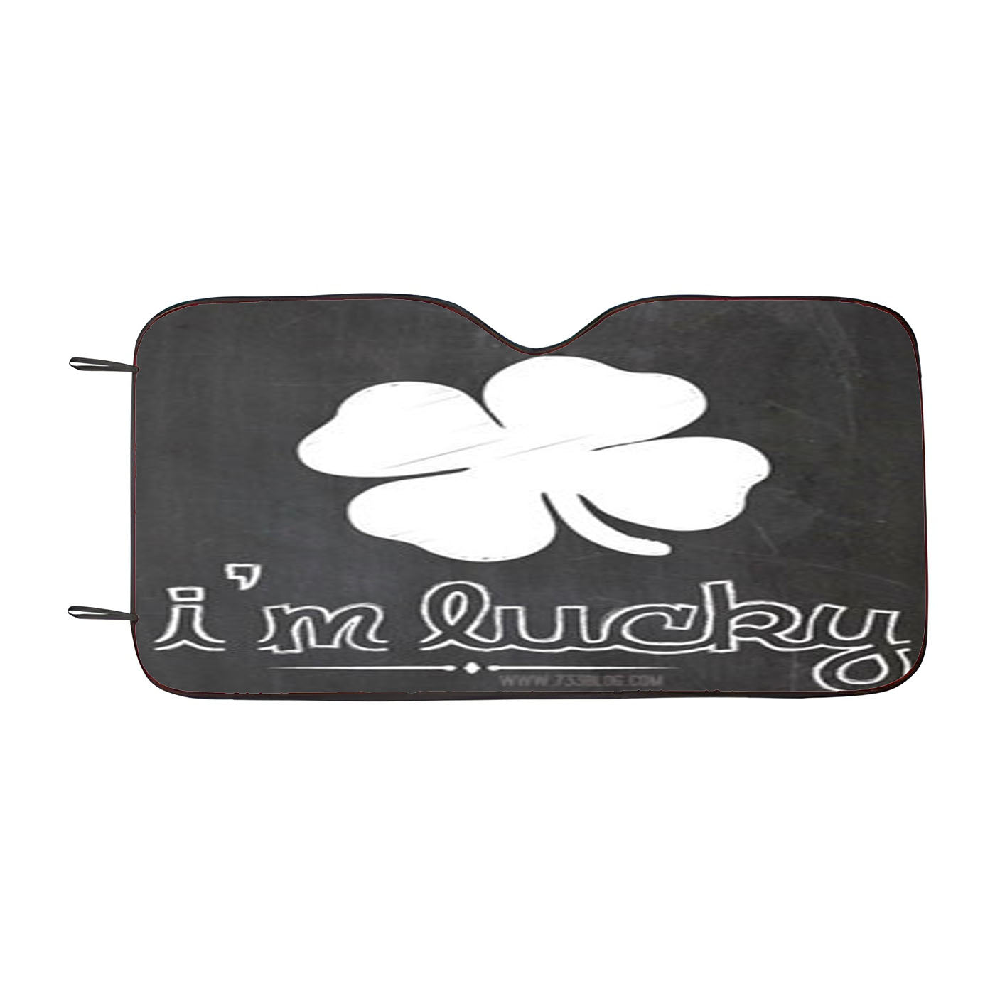 St Patricks Day Im Lucky Car Auto Sun Shade Windshield Cover