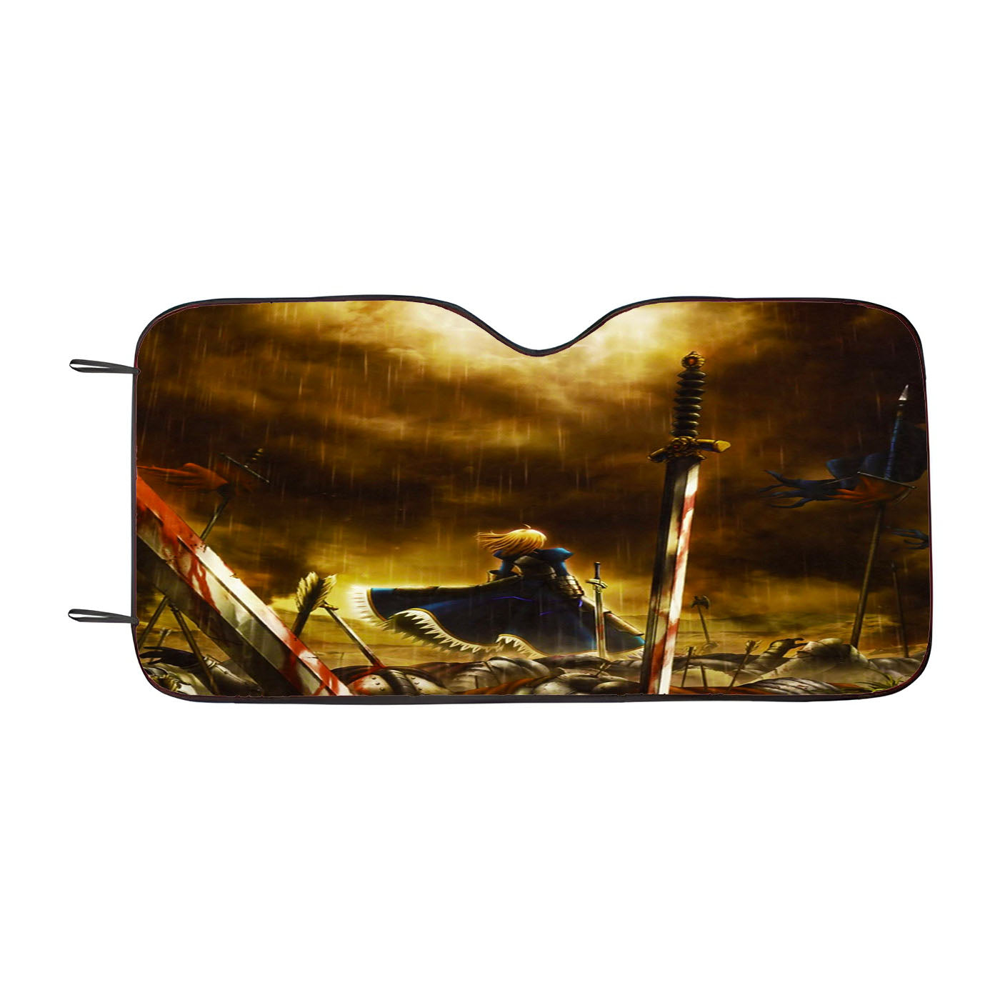 Stay Night Saber Fate Car Auto Sun Shade Windshield Cover