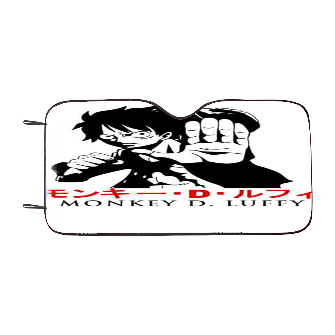 Straw Hat Monkey De Luffy Car Auto Sun Shade Windshield Cover