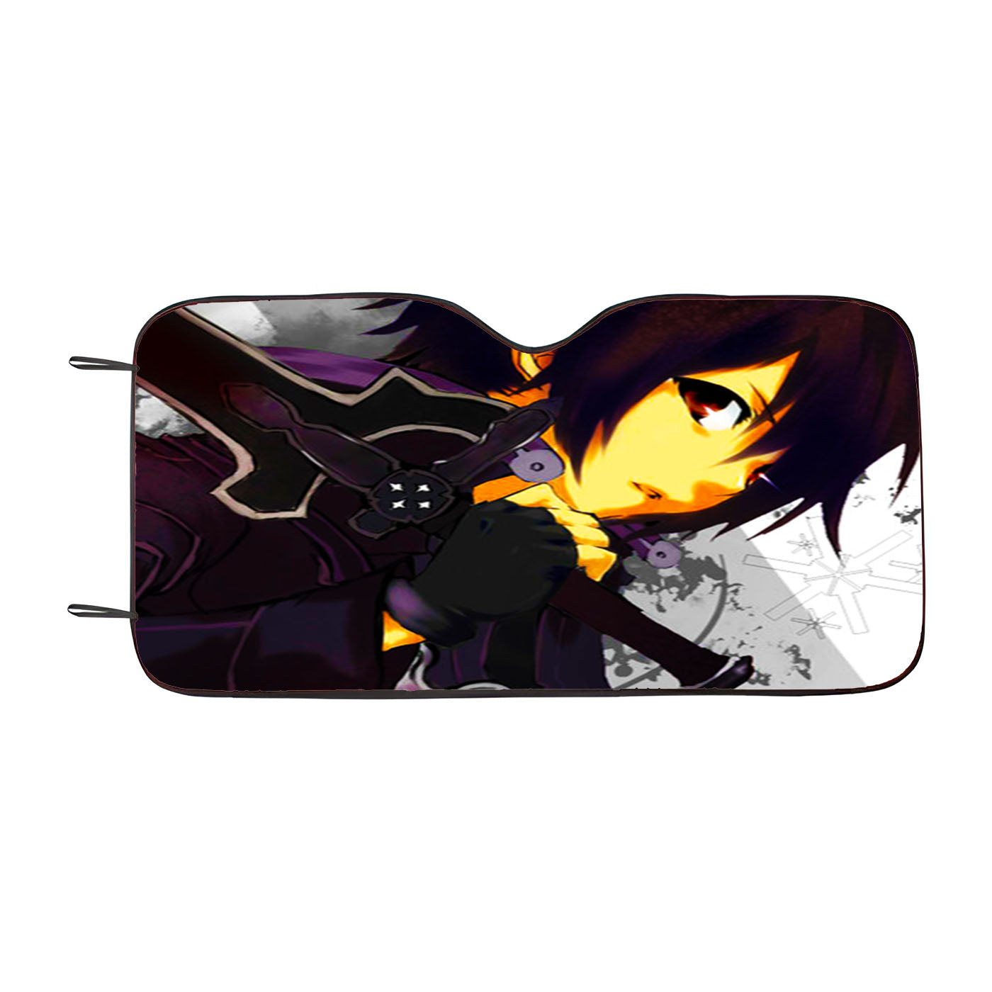 Sword Art Online Kirito Car Auto Sun Shade Windshield Cover