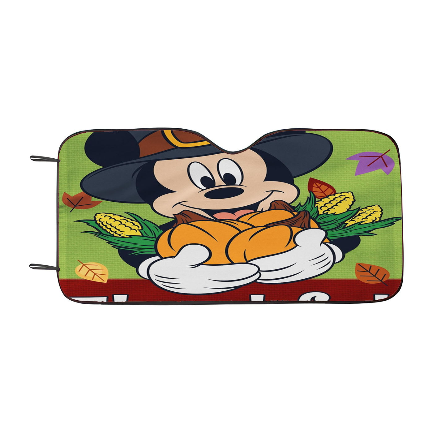 Thankful Mickey Mouse Car Auto Sun Shade Windshield Cover