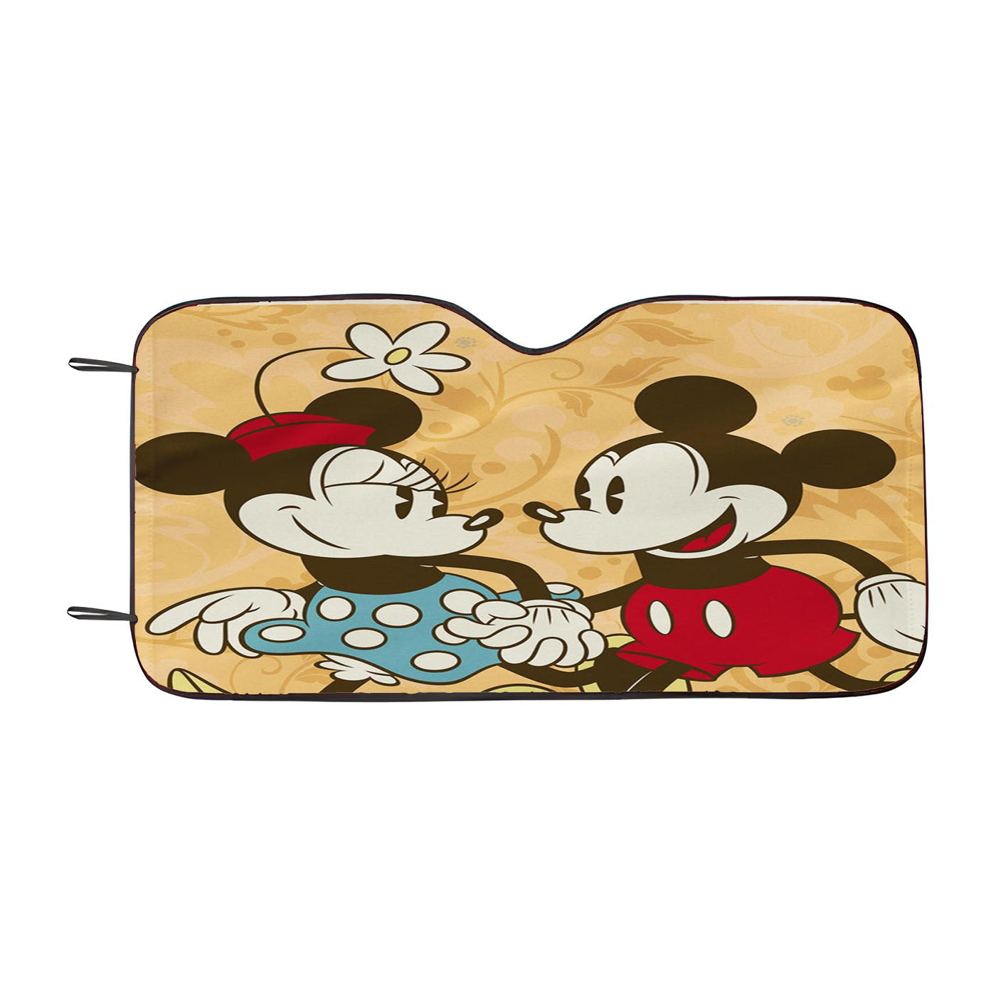 Thanksgiving Mickey & Minnie Autumn Car Auto Sun Shade Windshield Cover