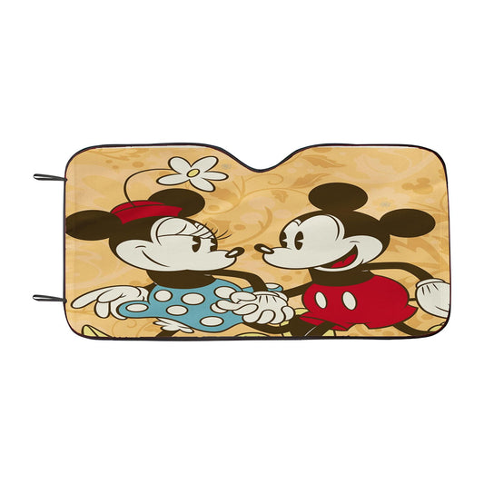 Thanksgiving Mickey & Minnie Autumn Car Auto Sun Shade Windshield Cover