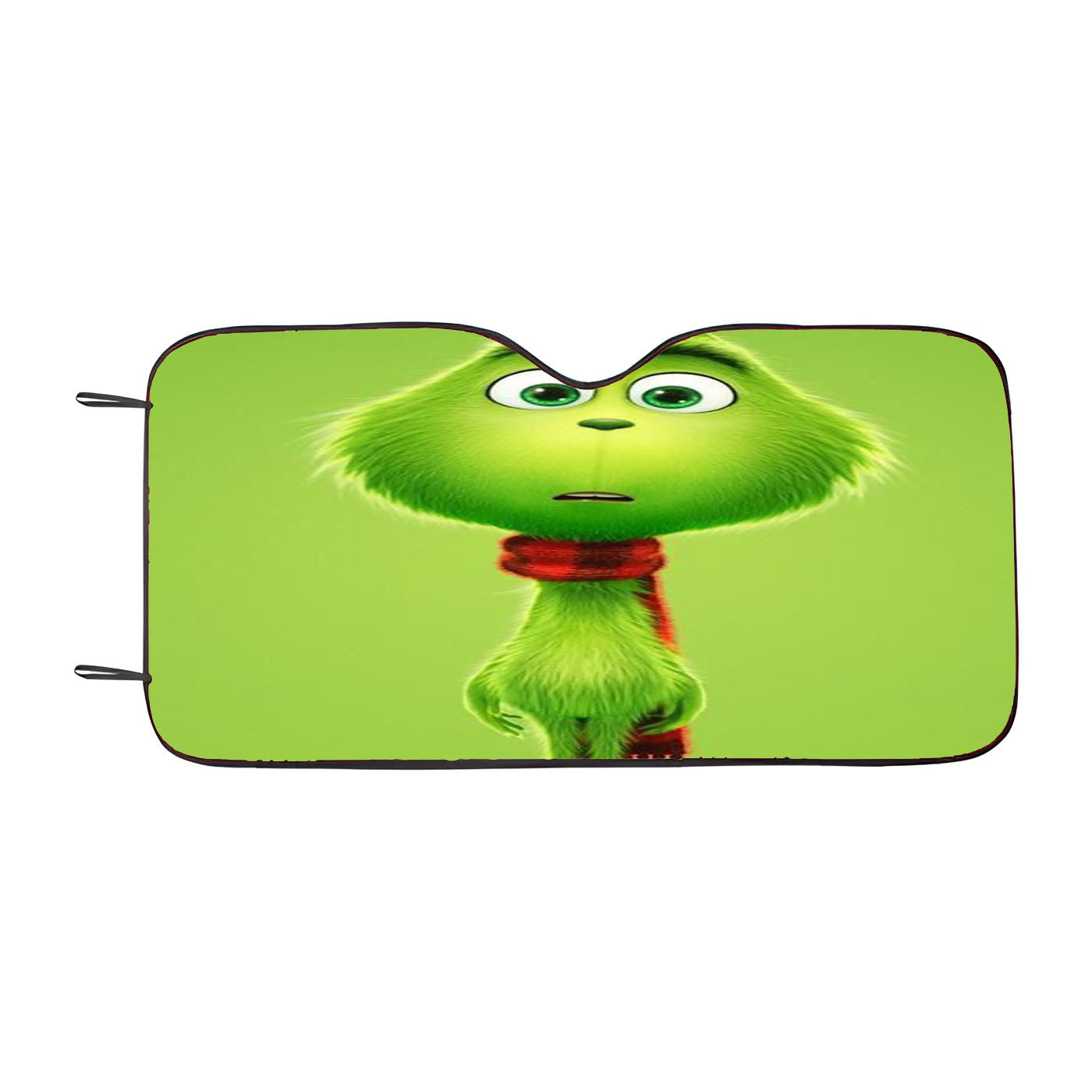The Grinch Looking Down On Whoville Car Auto Sun Shade Windshield Cover