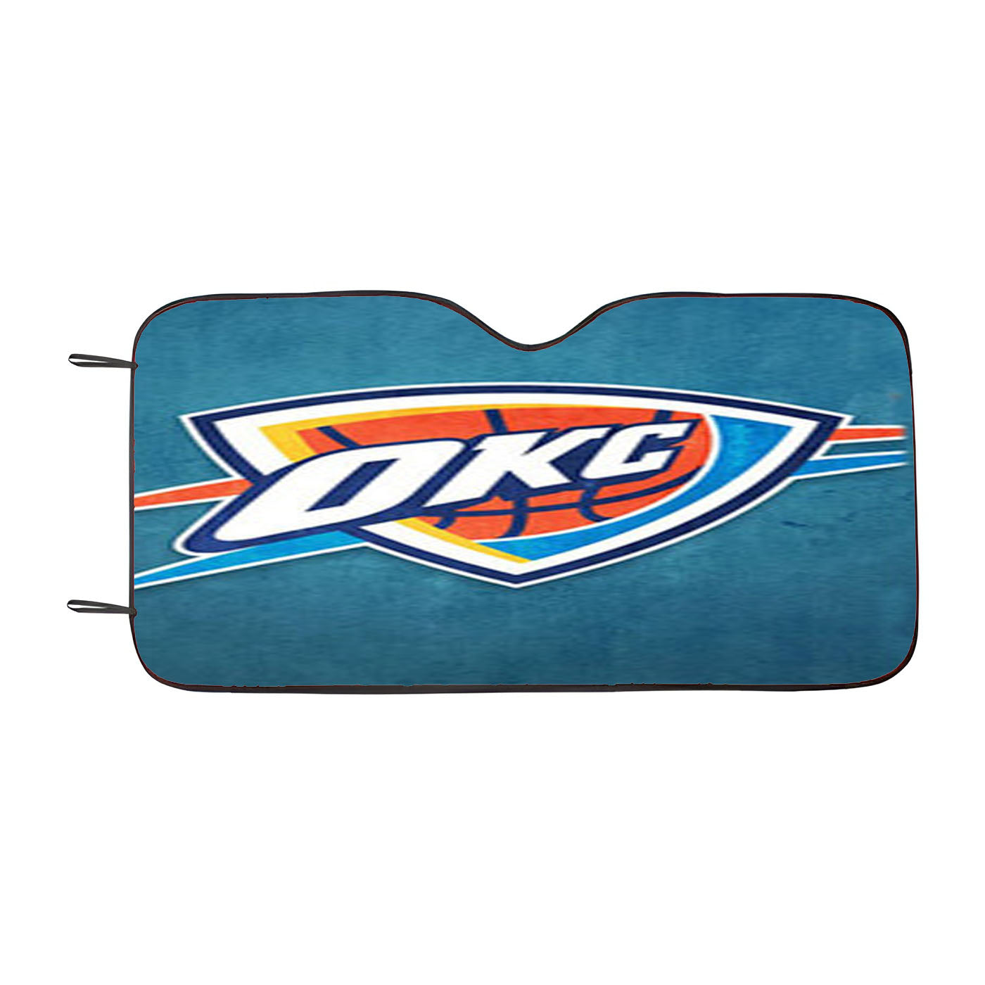 The Oklahoma City Thunder Car Auto Sun Shade Windshield Cover