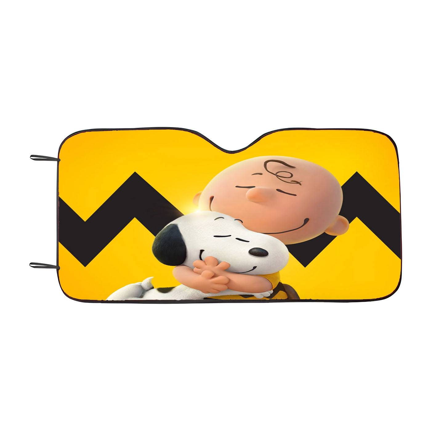 The Peanuts And Snoopy Movie Family Car Auto Sun Shade Windshield Cover
