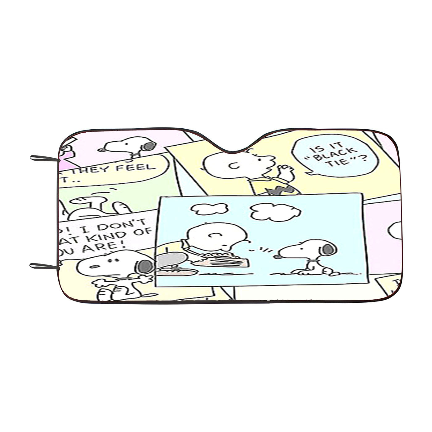 The Peanuts Comic Car Auto Sun Shade Windshield Cover