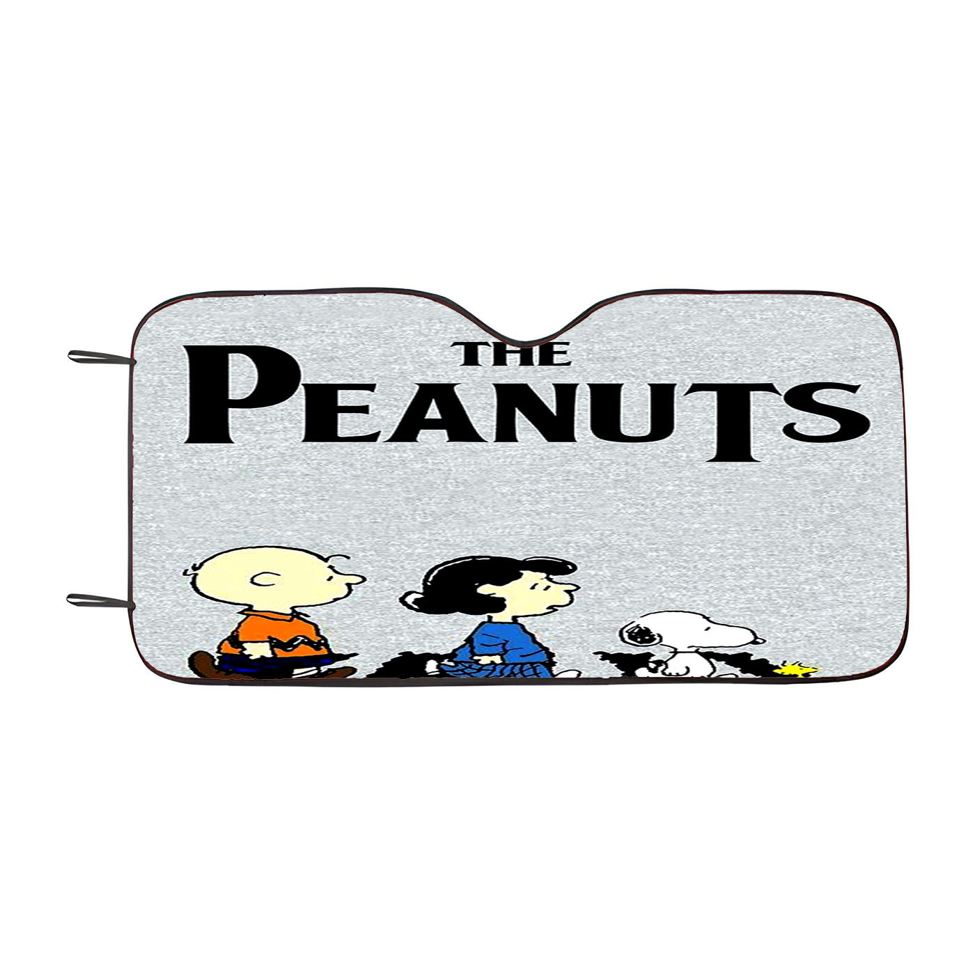 The Peanuts Gang Street Grey Car Auto Sun Shade Windshield Cover