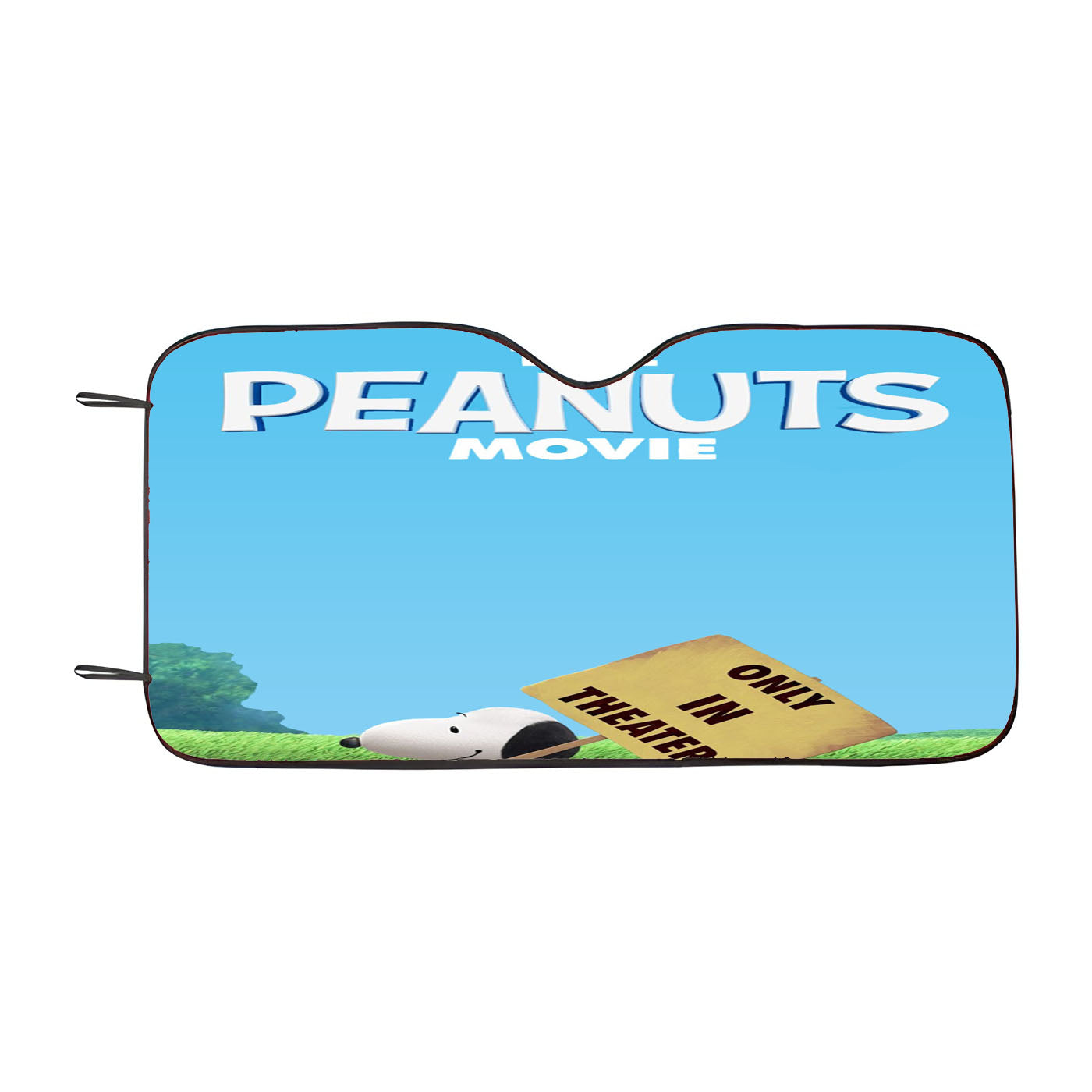 The Peanuts Movie Poster Car Auto Sun Shade Windshield Cover