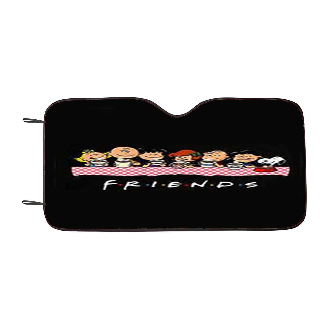 The Peanuts Snoopy Friend Car Auto Sun Shade Windshield Cover