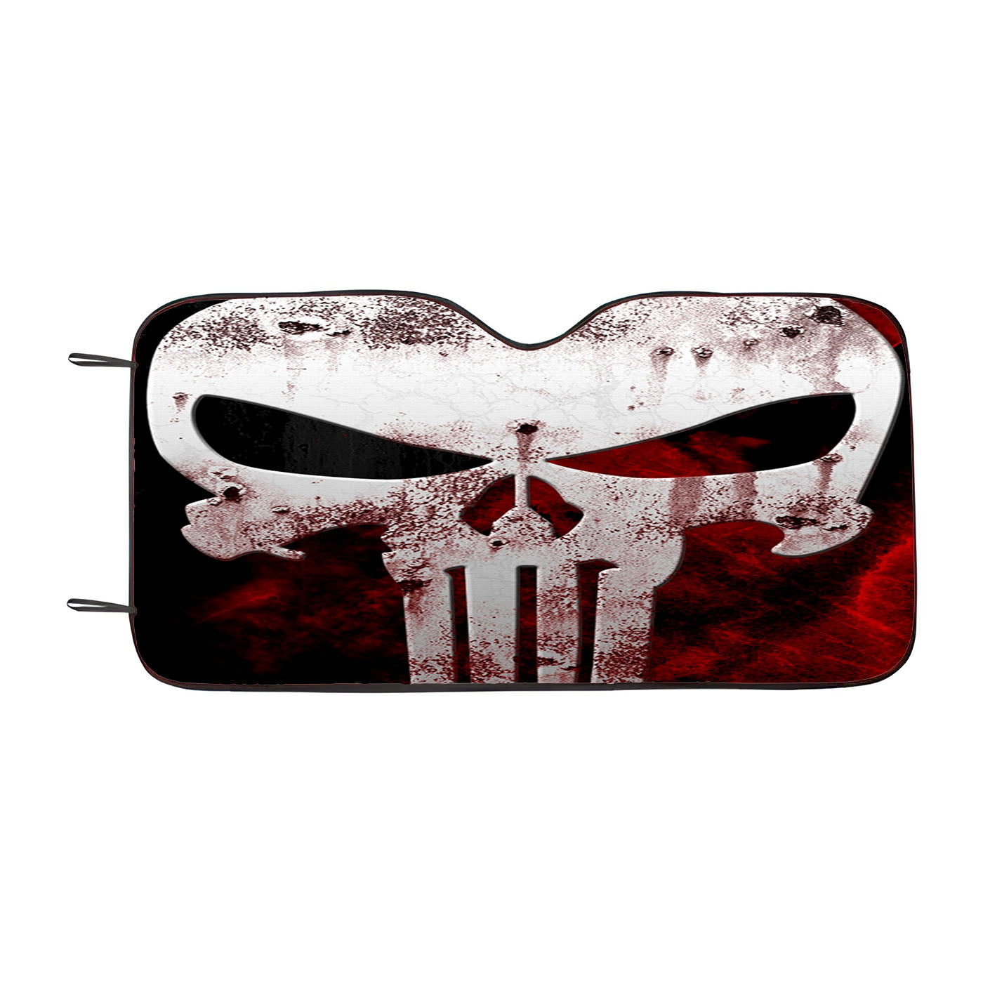The Punisher Grunge Car Auto Sun Shade Windshield Cover