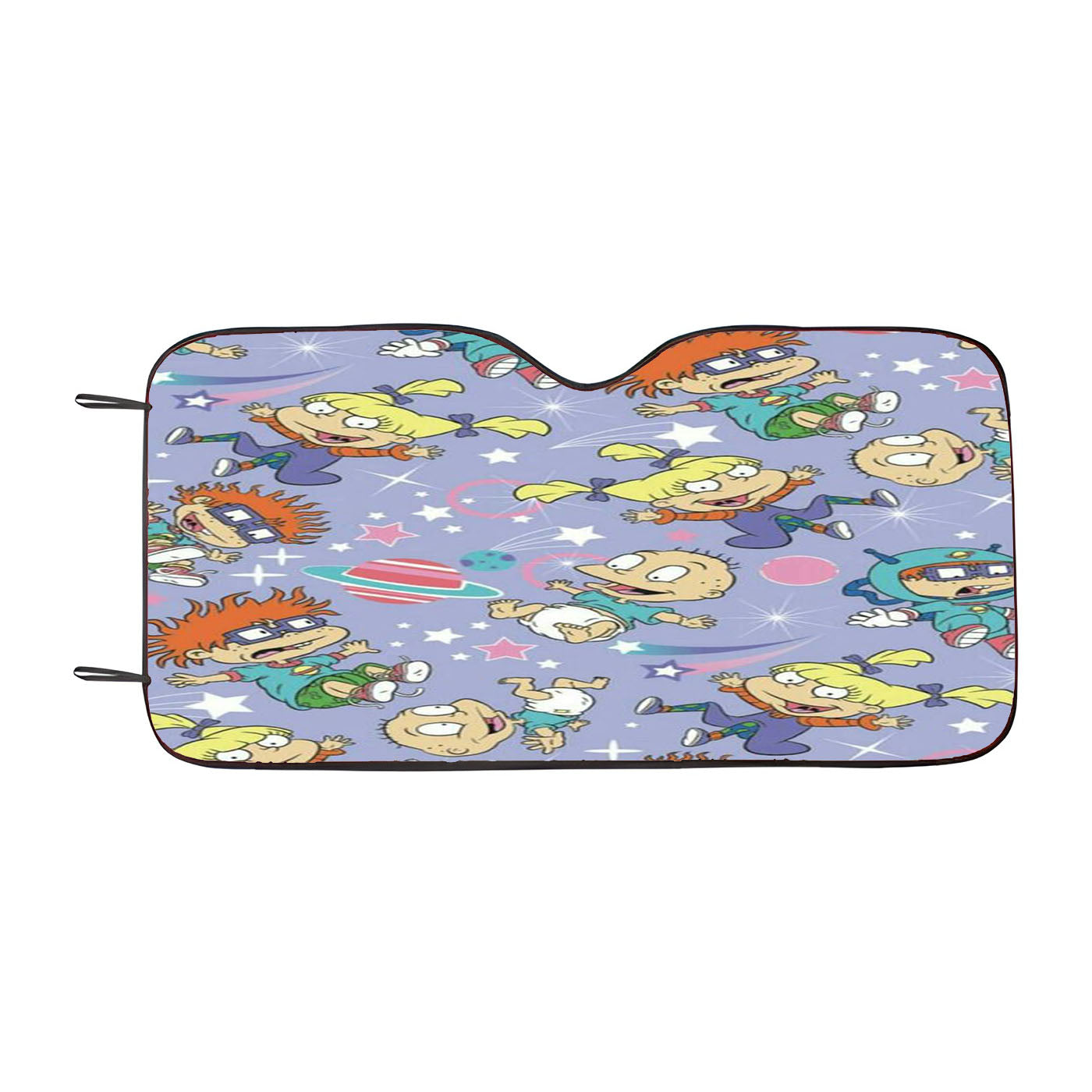 The Rugrats Pattern Acid Galaxy Car Auto Sun Shade Windshield Cover