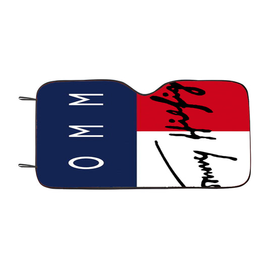 Tommy Hilfiger Signature Logo Car Auto Sun Shade Windshield Cover