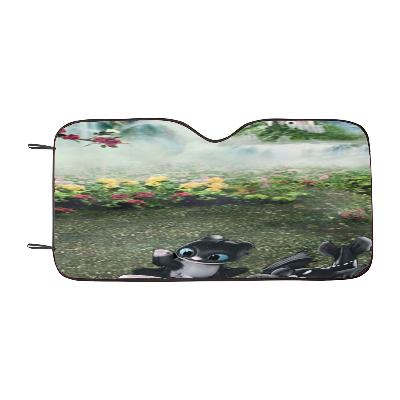 Toothless Babies In The Garden Car Auto Sun Shade Windshield Cover