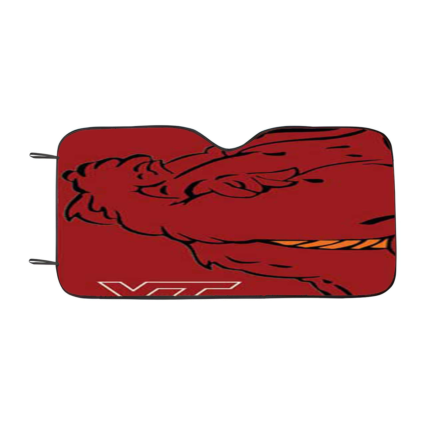 Virginia Tech Logo Wallpaper Car Auto Sun Shade Windshield Cover