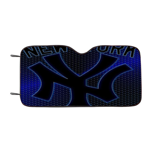 Yankees Newyork Glowing Car Auto Sun Shade Windshield Cover