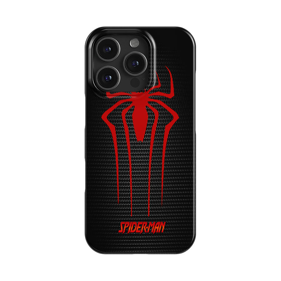 Spider Man Black Carbon Logo Google Pixel 9 Pro Case