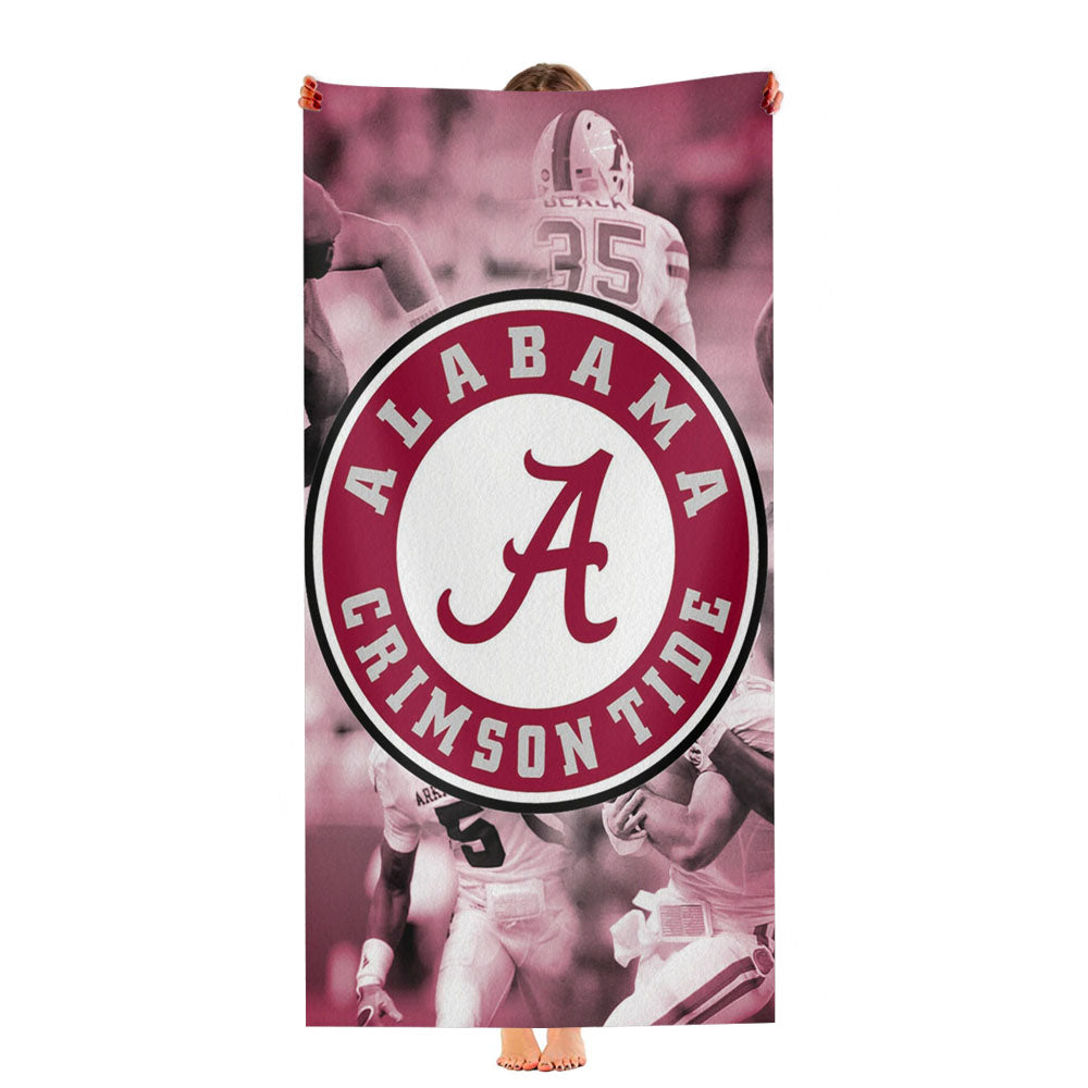 Alabama Crimson Tide Ultra-Soft Luxury Bathroom Towels