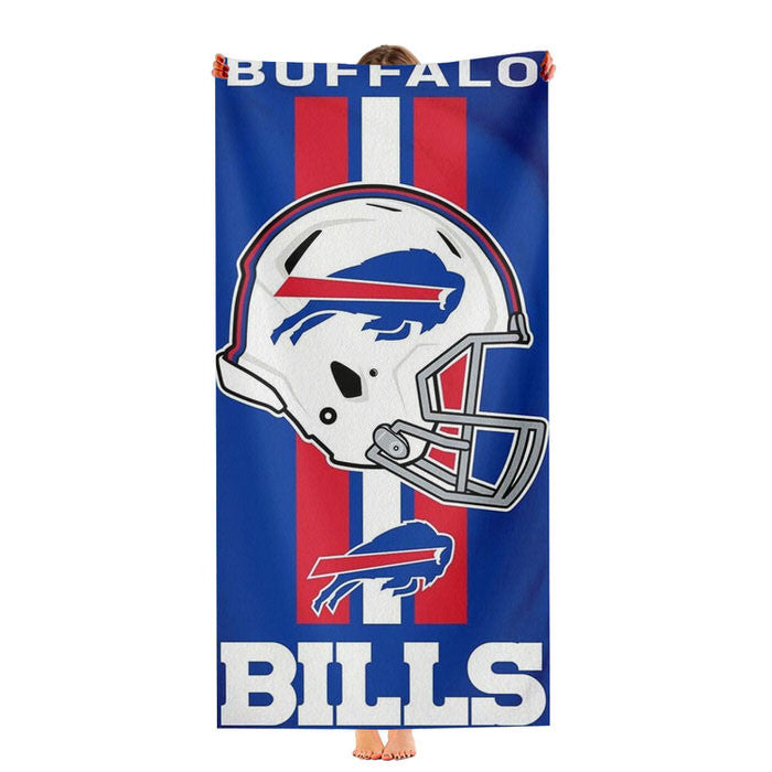 Buffalo Bills Team Soft Luxury Bathroom Towels