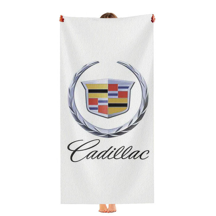 Cadillac Logo Soft Luxury Bathroom Towels