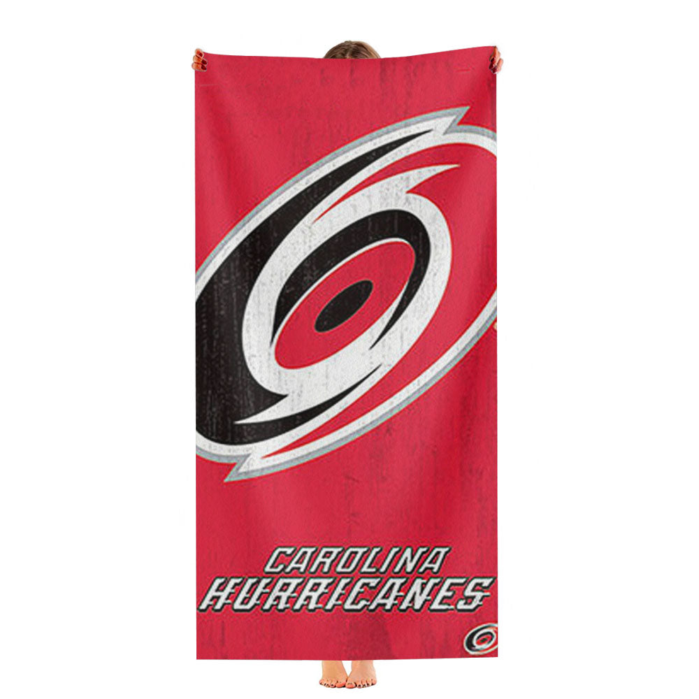 Carolina Hurricanes Logo Ultra-Soft Luxury Bathroom Towels