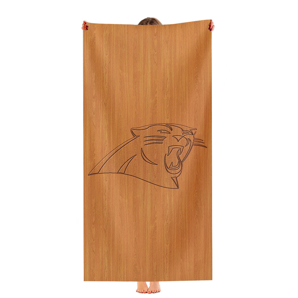 Carolina Panthers Ultra-Soft Luxury Bathroom Towels
