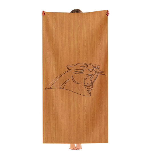 Carolina Panthers Ultra-Soft Luxury Bathroom Towels