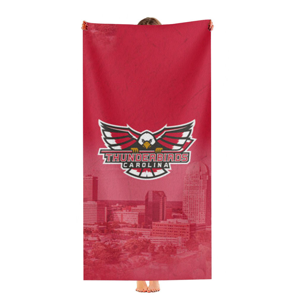 Carolina Thunderbirds Ultra-Soft Luxury Bathroom Towels