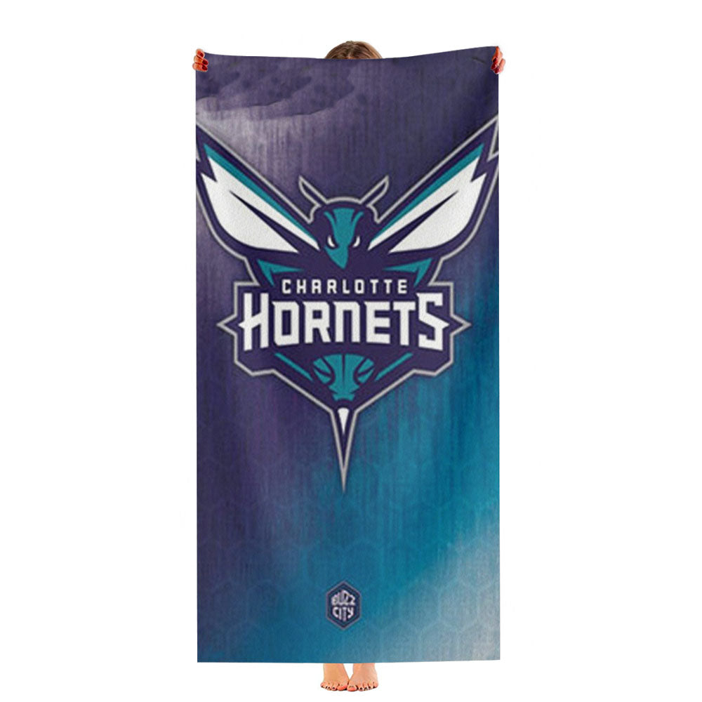 Charlotte Hornets Logo Ultra-Soft Luxury Bathroom Towels