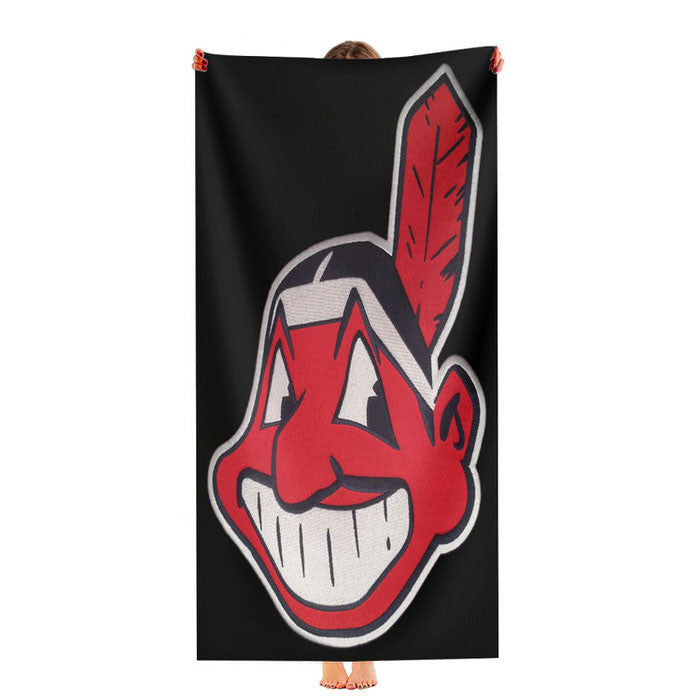 Cleveland Indians Soft Luxury Bathroom Towels