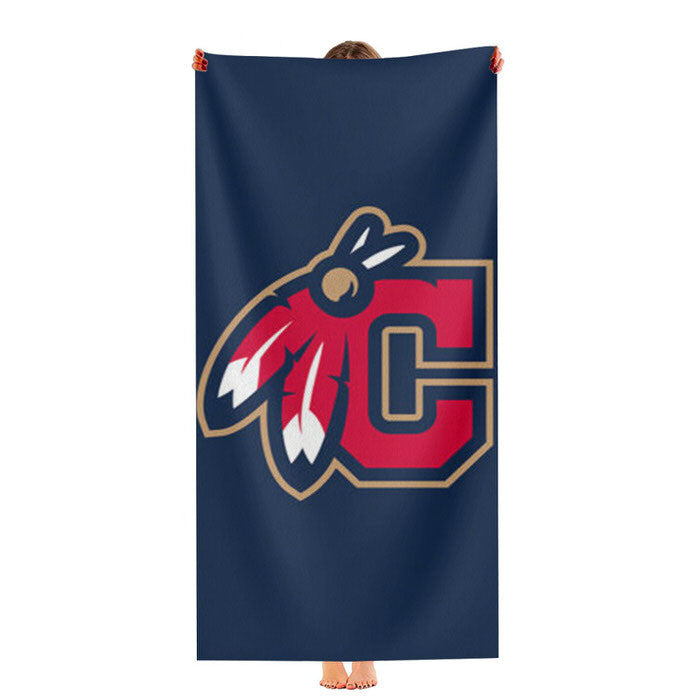 Cleveland Indians Logo Soft Luxury Bathroom Towels