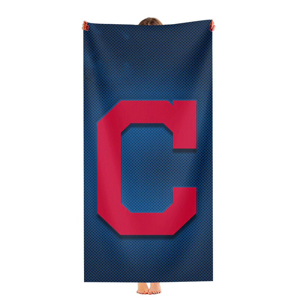 Cleveland Indians Logo 2 Ultra-Soft Luxury Bathroom Towels