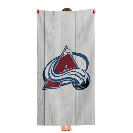 Colorado Avalanche Nhl Logo Ultra-Soft Luxury Bathroom Towels