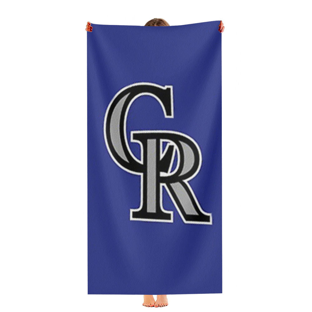 Colorado Rockies 3 Ultra-Soft Luxury Bathroom Towels