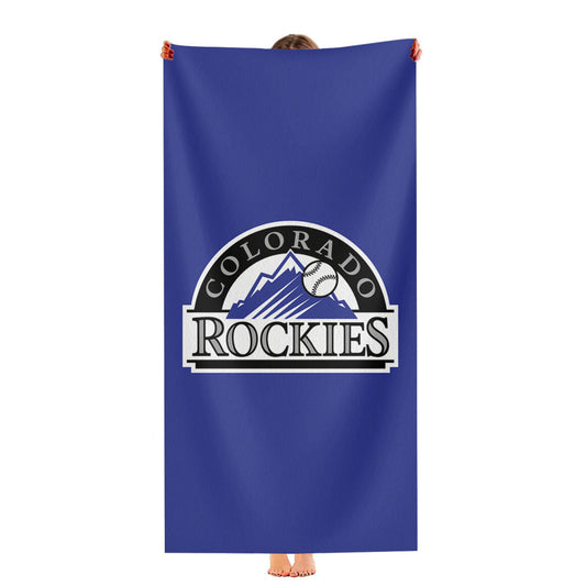 Colorado Rockies Logo Ultra-Soft Luxury Bathroom Towels