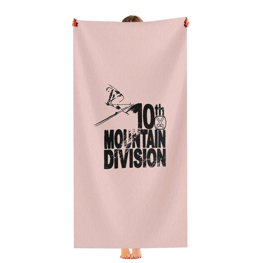 Colorado Ski History 10Th Mountain Division World War 2 Ultra-Soft Luxury Bathroom Towels