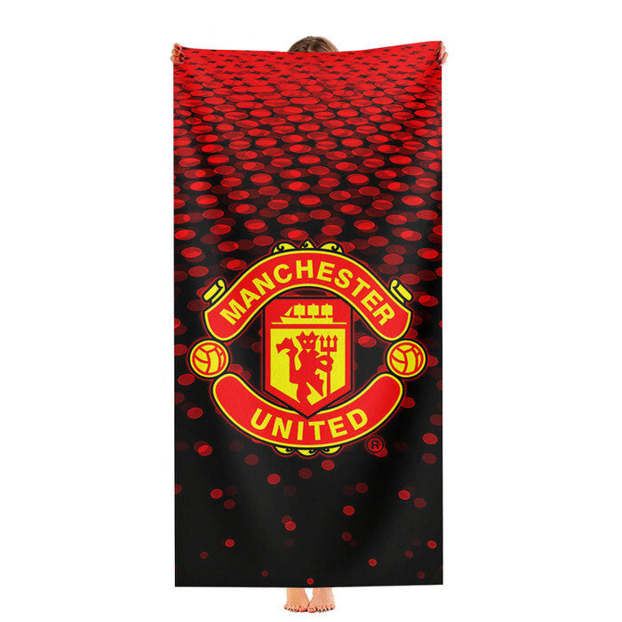 Cool Manchester United Logo Soft Luxury Bathroom Towels