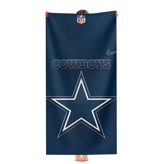 Dallas Cowboys Logo Nfl Soft Luxury Bathroom Towels