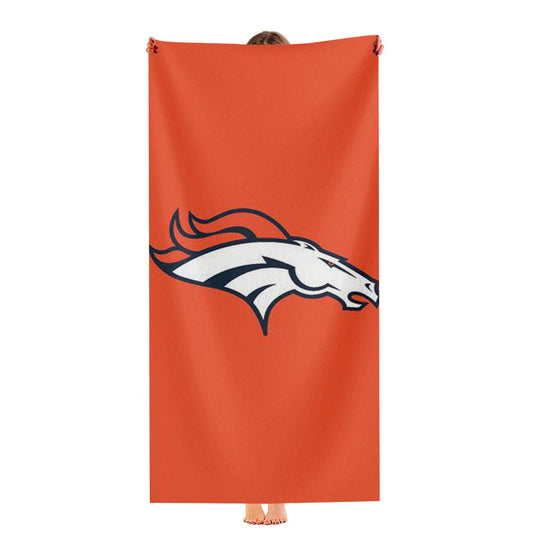 Denver Broncos Logo Ultra-Soft Luxury Bathroom Towels