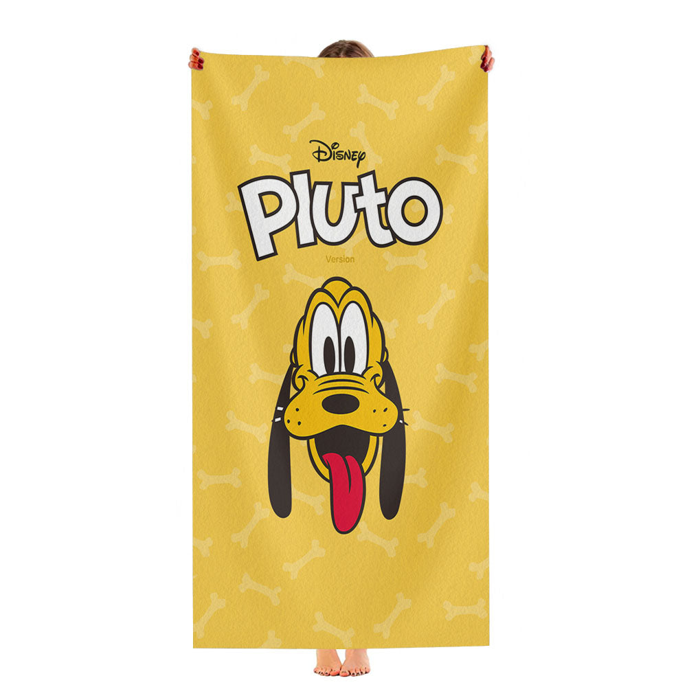 Disney Pluto Wallpaper Ultra-Soft Luxury Bathroom Towels