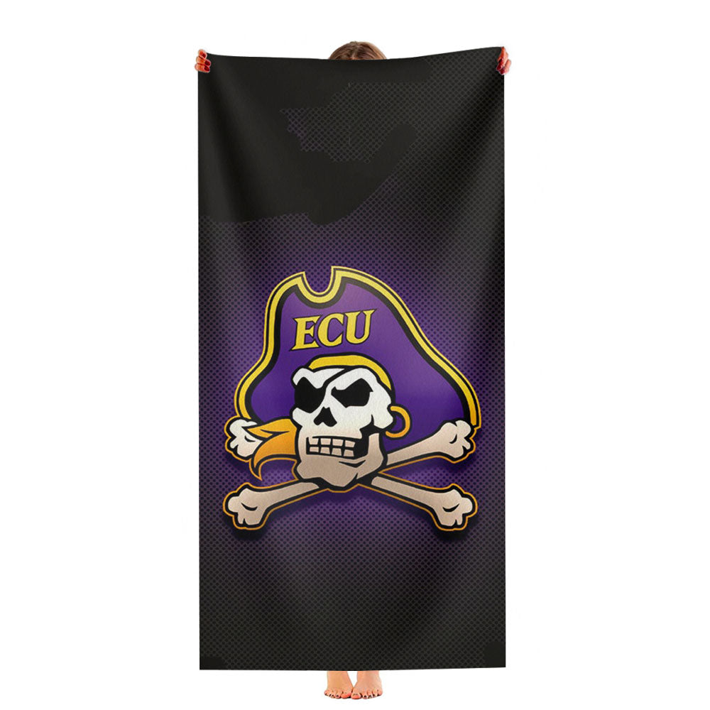 East Carolina Pirates 1 Ultra-Soft Luxury Bathroom Towels