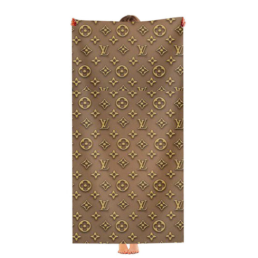 Emboss Louis Vuitton Ultra-Soft Luxury Bathroom Towels