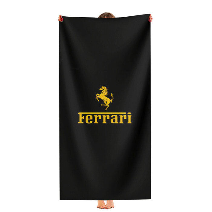 Ferrari Horse Soft Luxury Bathroom Towels